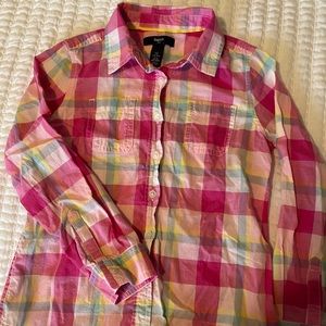 Gap kids button down shirt